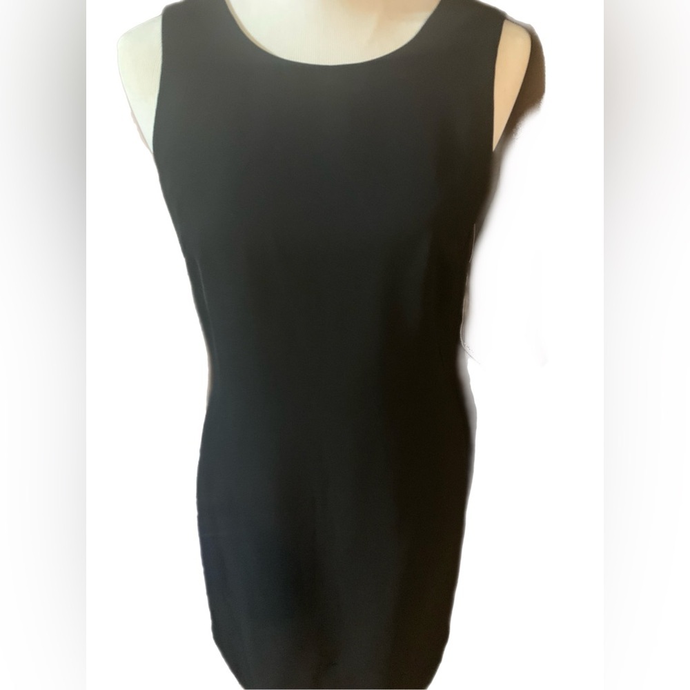 NWT S.L. fashions rhinestone studded zipper sheath dress‎ - Picture 2 of 12
